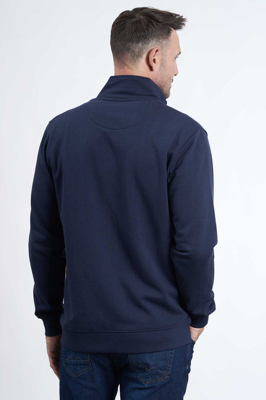 Sweat Cardigan 'Kolt' - Dak Navy