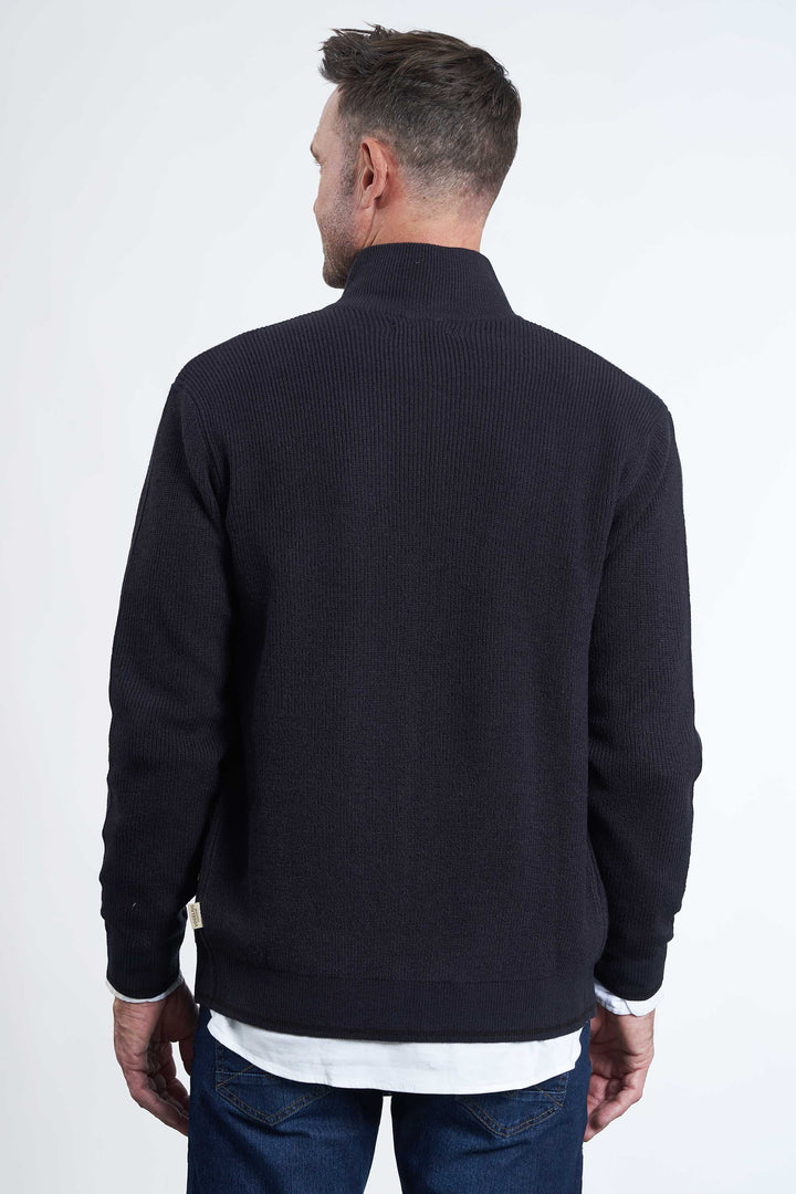 Strik Cardigan 'Hellum' - Dark Navy