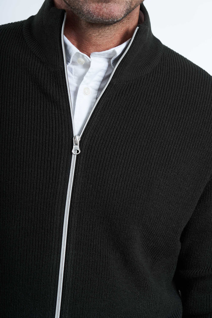 Strik Cardigan 'Hellum' - Hunter Green