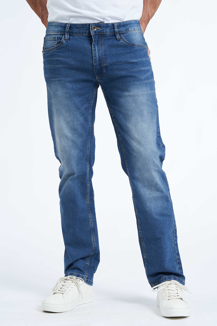 Stretch Jeans 'Hundested' - Used Medium Indigo