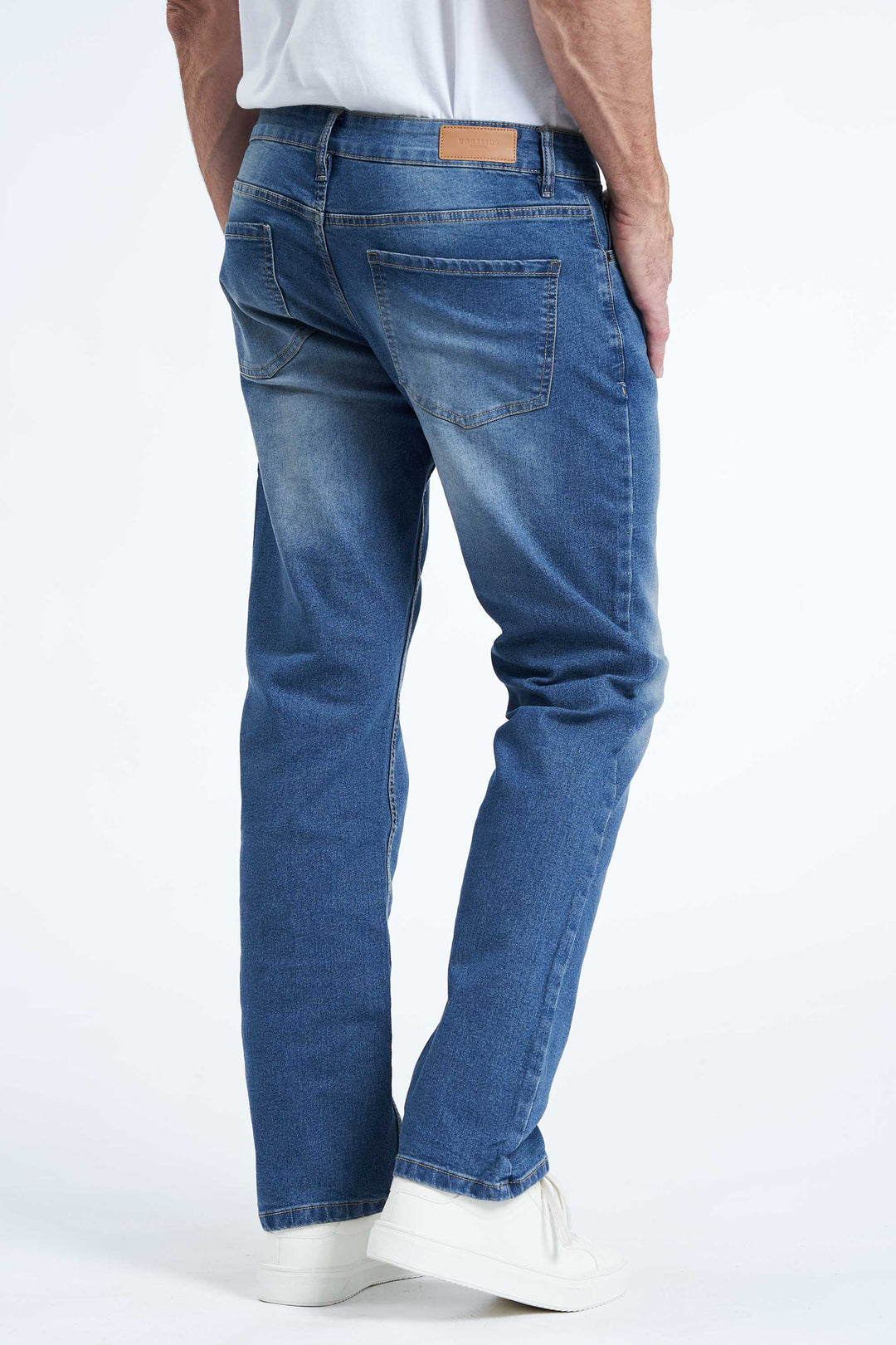 Stretch Jeans 'Hundested' - Used Medium Indigo