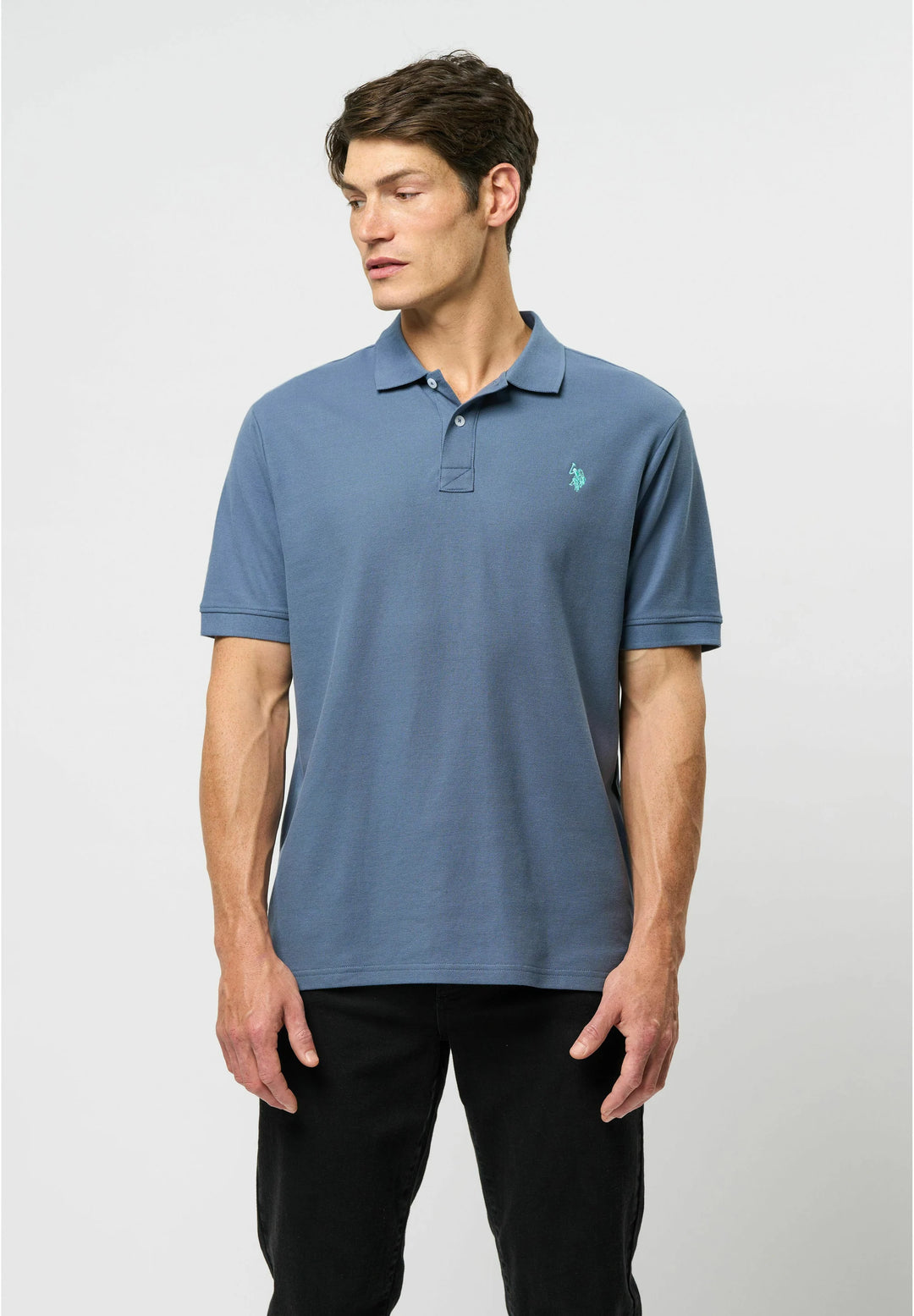 Polo 'Alfred' - China Blue