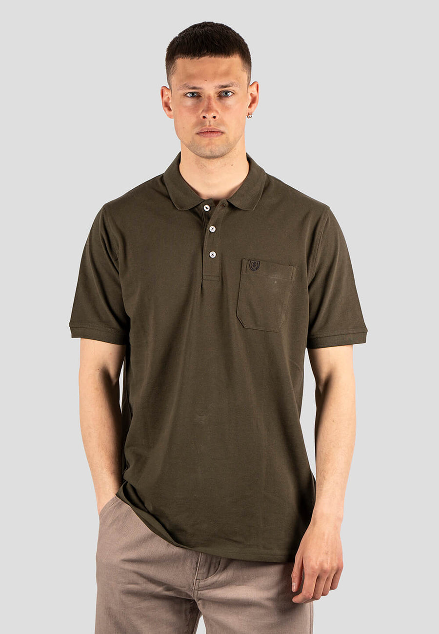 Polo 'Niels' - Olive Green