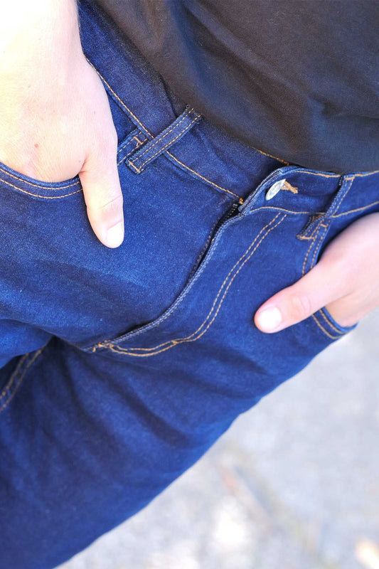 Stretch Jeans 'Hundested' - Dark Indigo