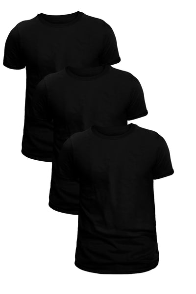3 x T-Shirt 'Holstebro' - Black