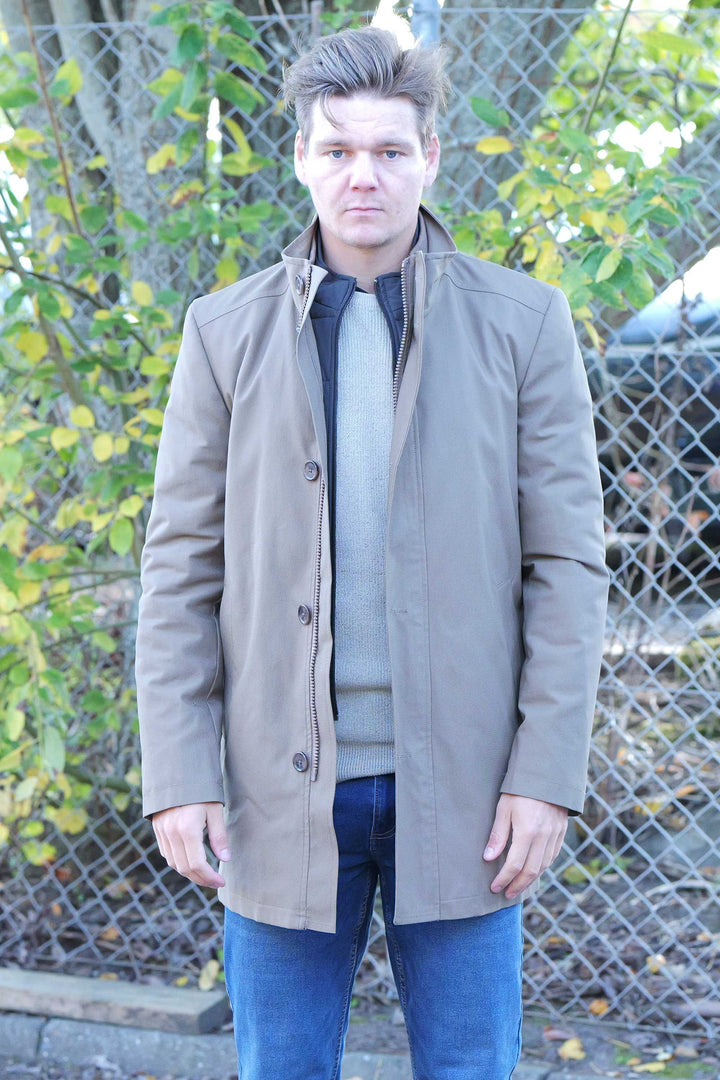 Stretch Frakke 'Vesterbrogade' - Beige