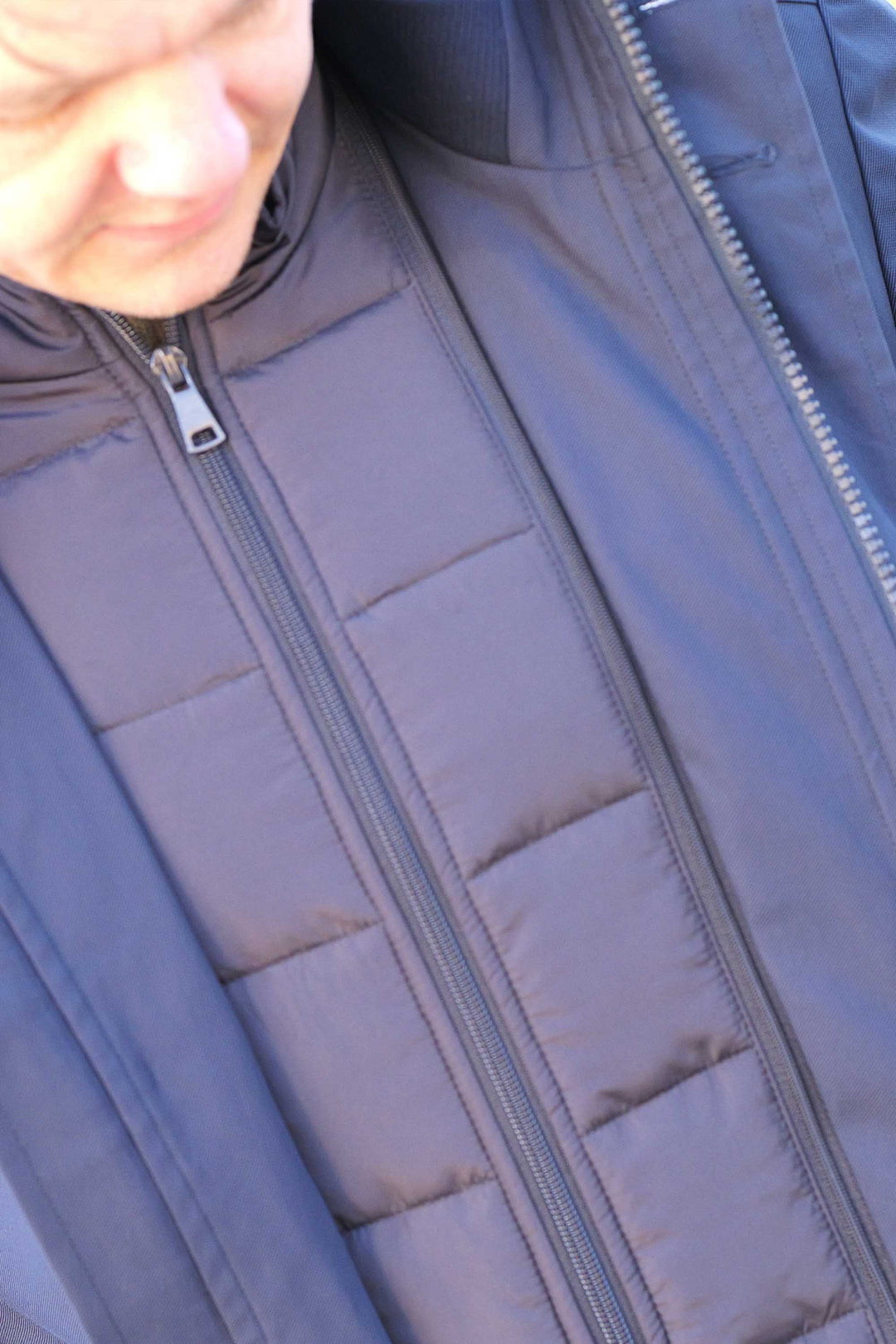Stretch Frakke 'Vesterbrogade' - Navy