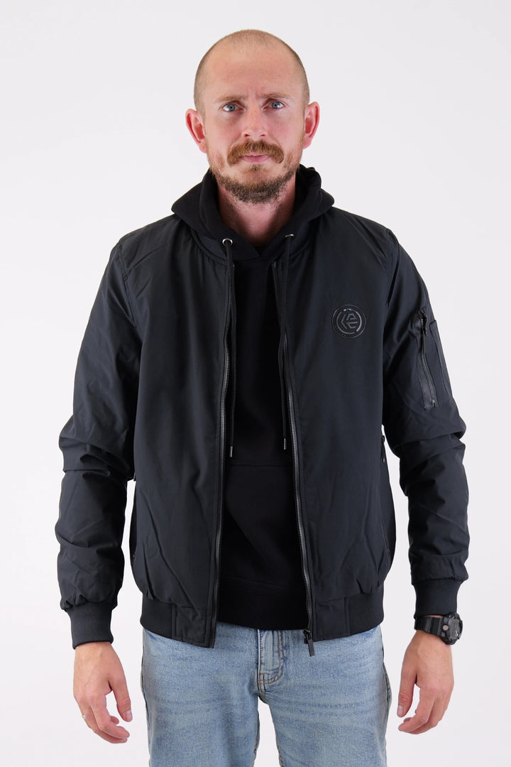 Bomber Jacket 'InBerto' - Black