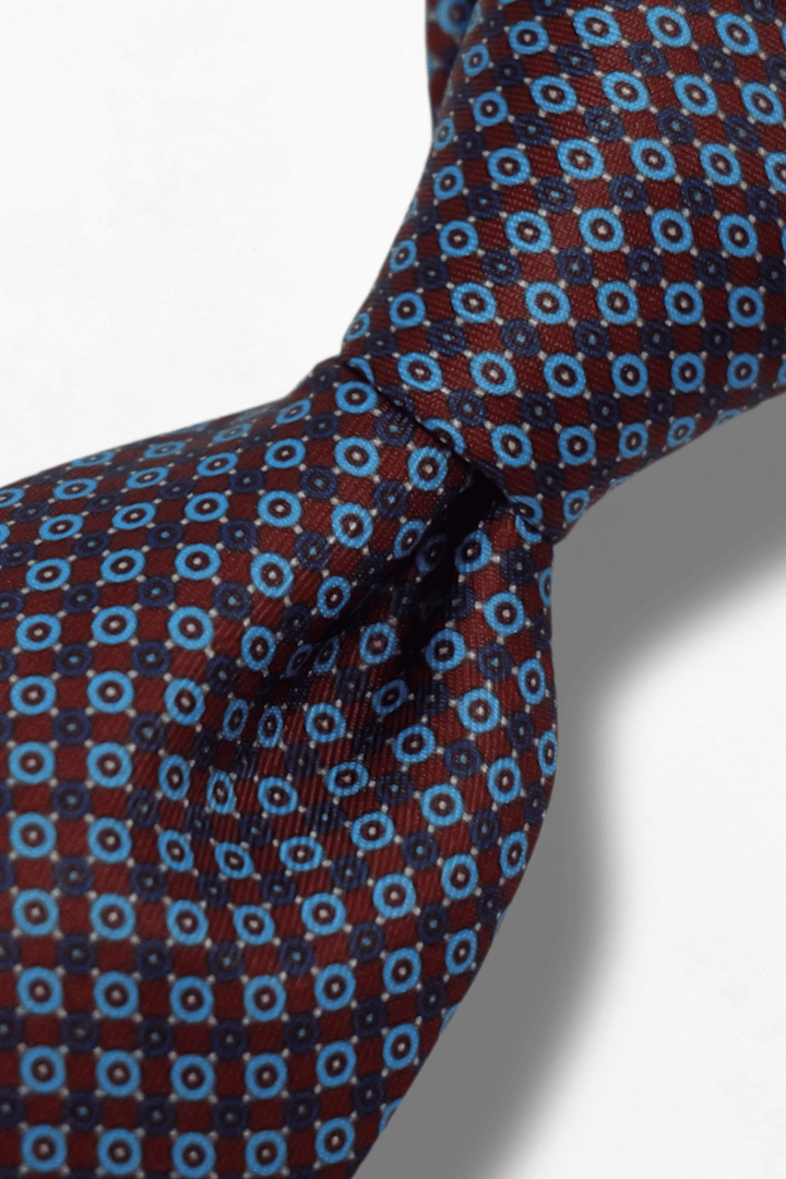 Falbe Slips - Bordeaux/Navy Print