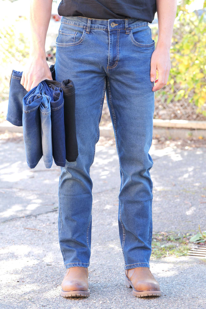 Stretch Jeans 'Hundested' - Used Medium Indigo