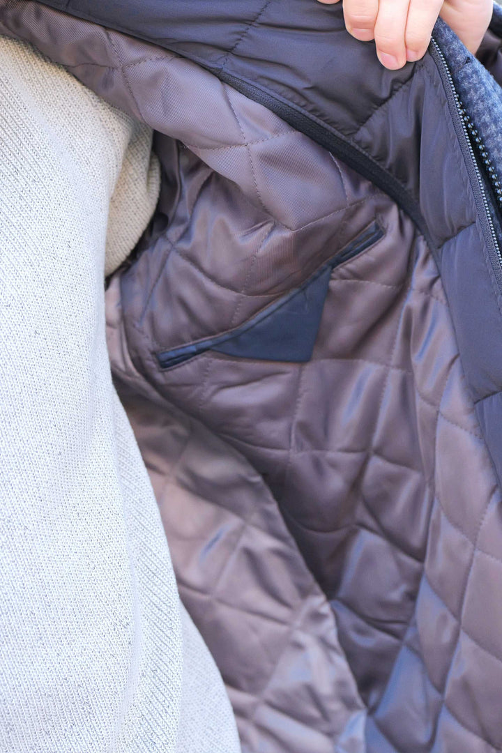 Uldfrakke 'Ryesgade' - Navy Docktooh