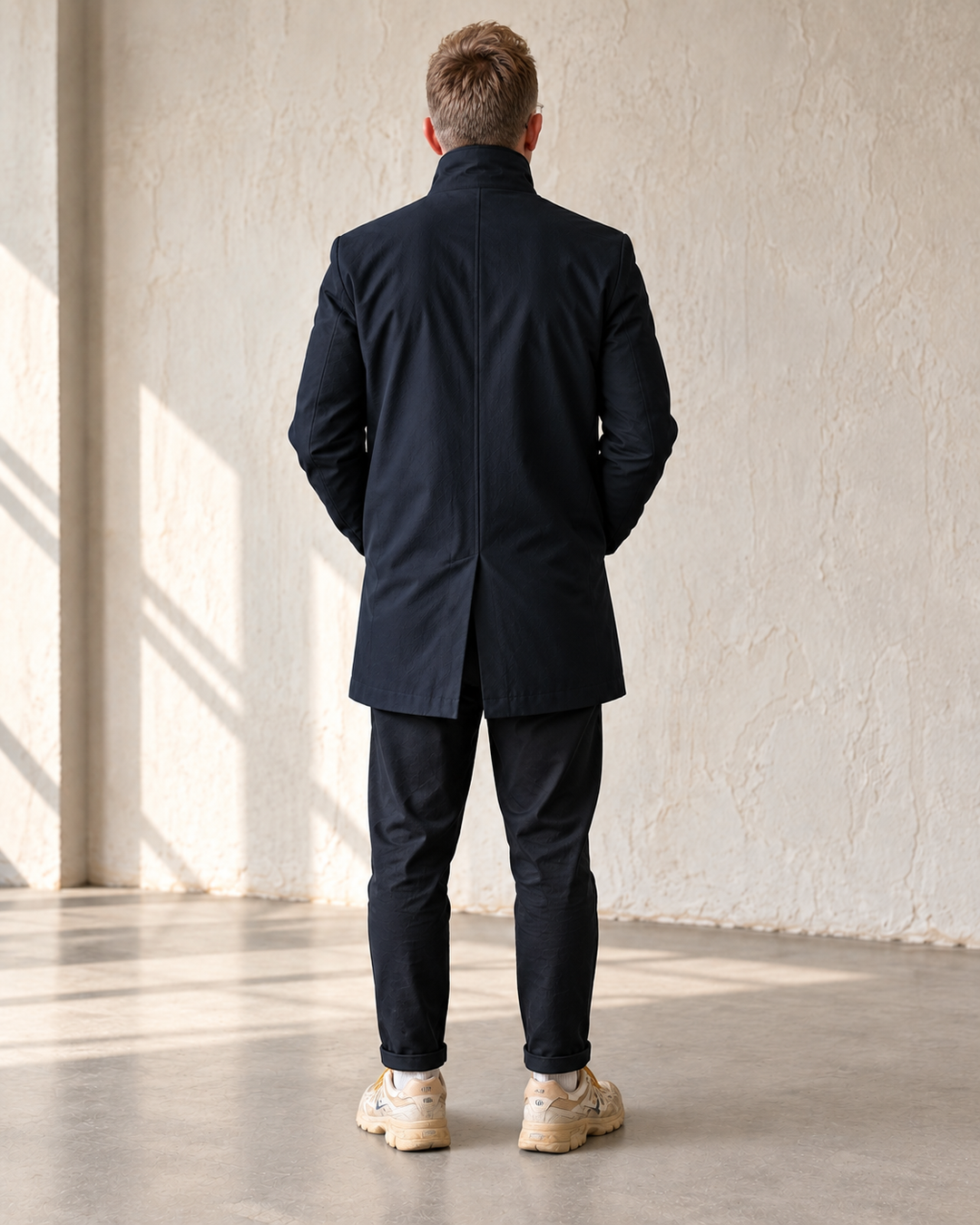 3/4 Frakke 'Ronnie' - Navy