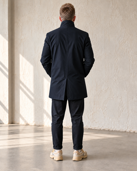 3/4 Frakke 'Ronnie' - Navy