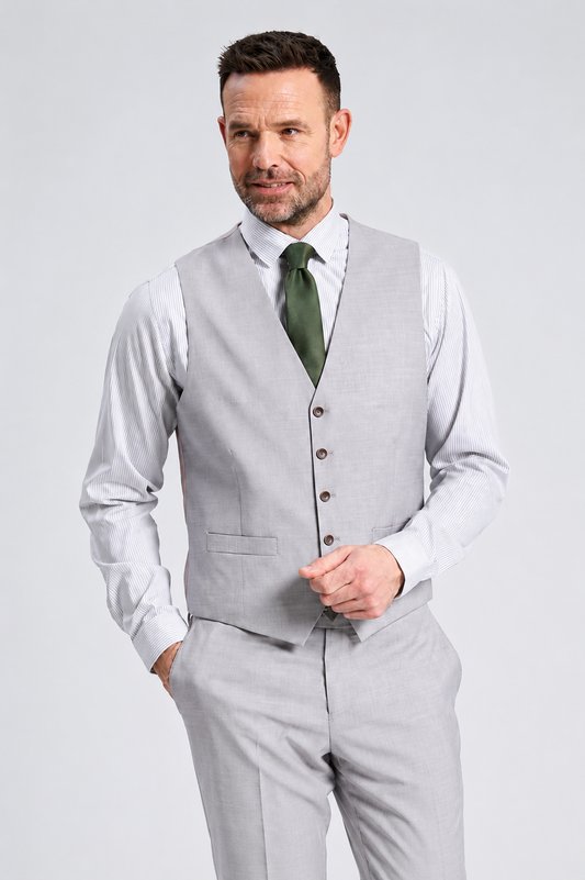 Vest 'Malthe' - Light Grey
