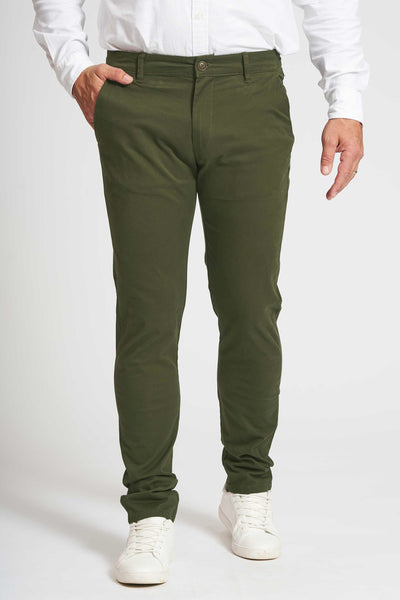 Chino 'Aksel' - Olive