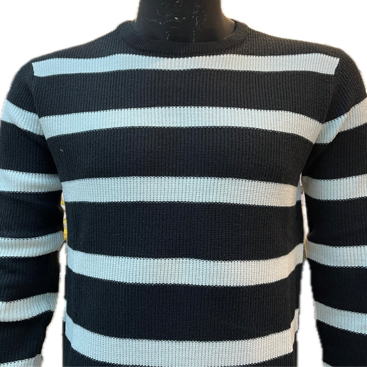 Struktur Strik 'Aars' - Anthracite Stripe