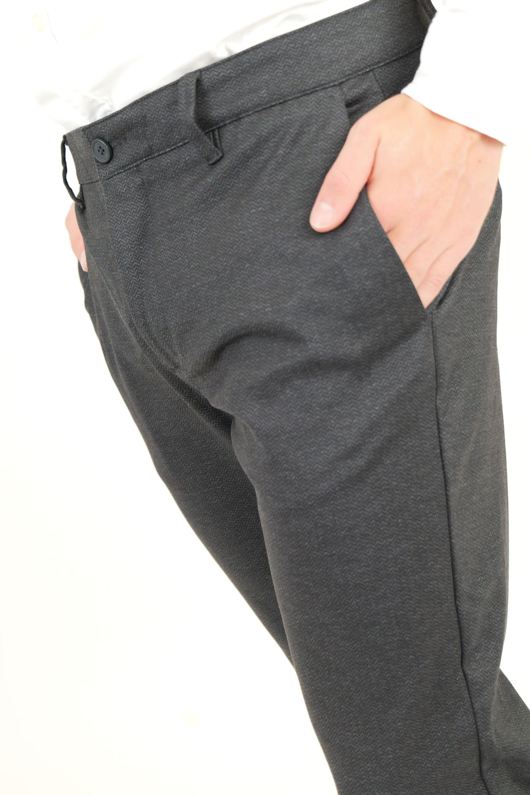 Performance Pants 'Rollins' - Black Structure (1076)