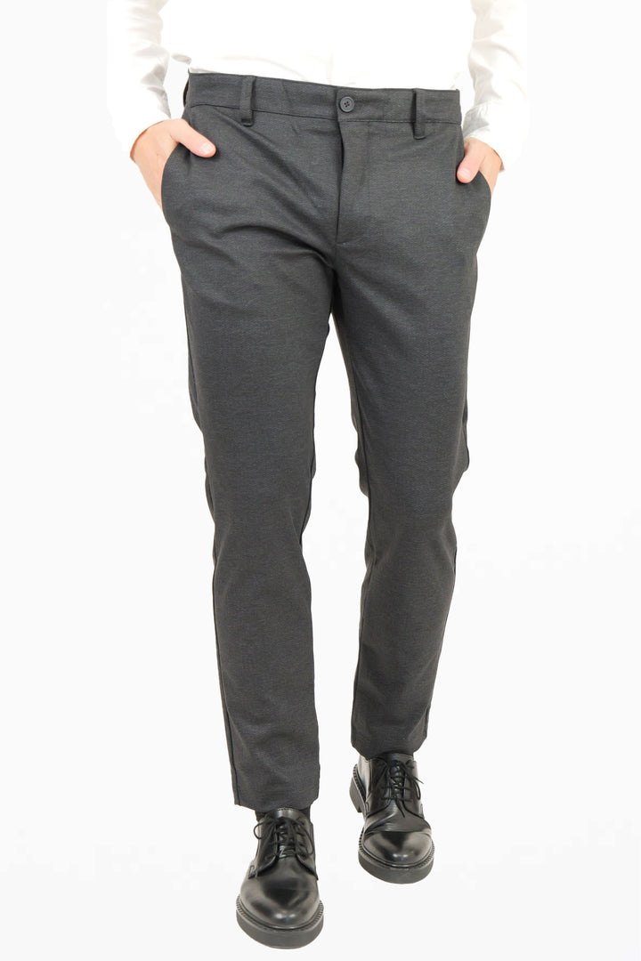 Performance Pants 'Rollins' - Black Structure (1076)