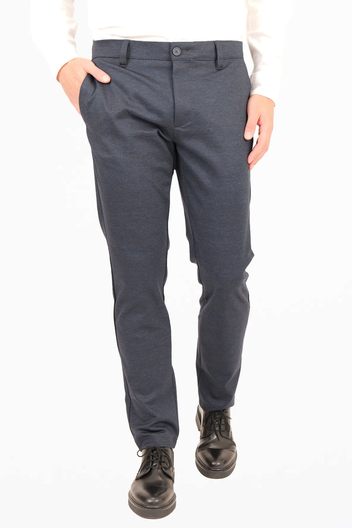 Performance Pants 'Rollins' - Navy Structure (1077)