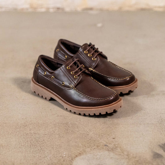 Sailor Sko 'Andrew' - Dark Brown