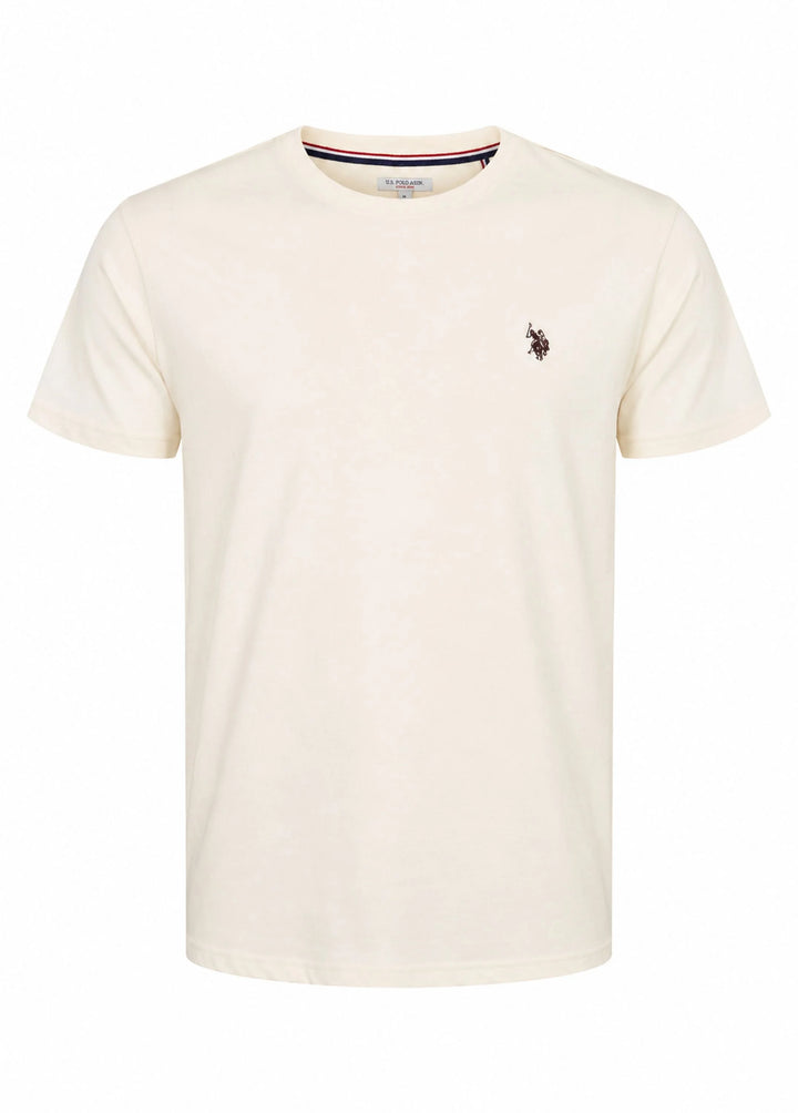 Logo T-Shirt 'Arjun' - Whitecap Gray