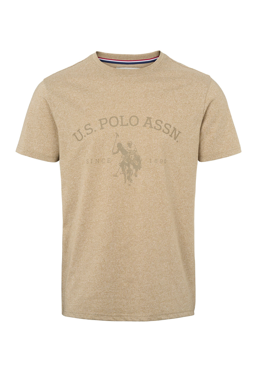 Logo T-Shirt 'Archibald' - Crockery Melange