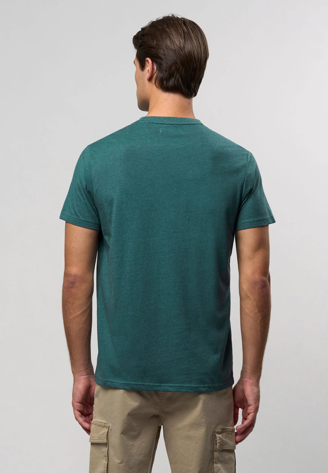 Logo T-Shirt 'Arjun' - Mediterranea Melang