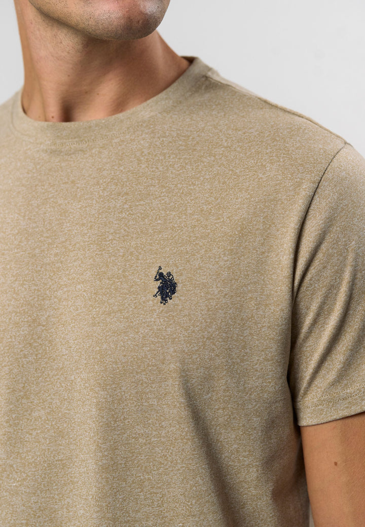 Logo T-Shirt 'Arjun' - Crockery Melange