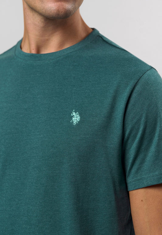 Logo T-Shirt 'Arjun' - Mediterranea Melang