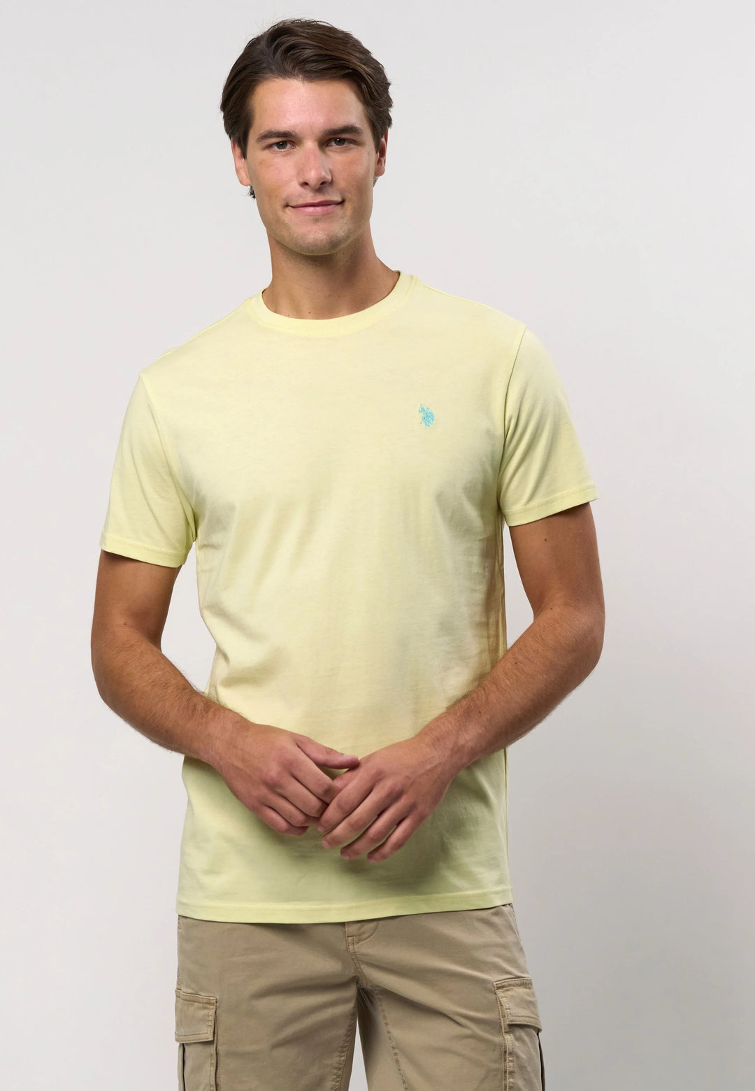 Logo T-Shirt 'Arjun' - Wax Yellow