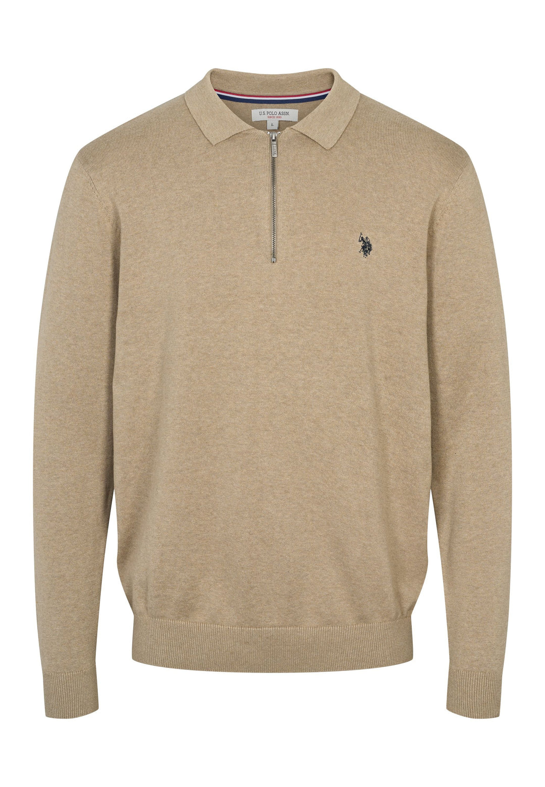 Polo Knit 'Sanka' - Crockery Melange