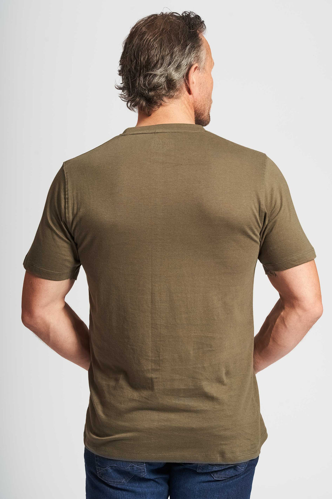 Basic T-shirt 'Fr. Havn' - Army