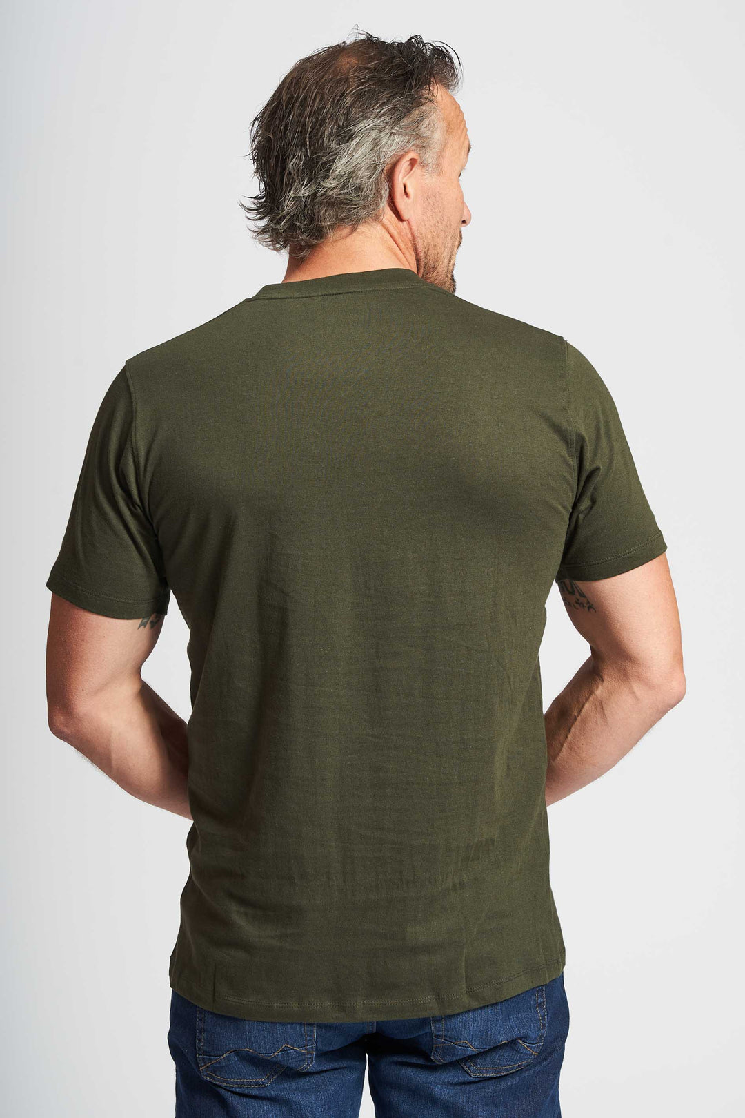 Basic T-shirt 'Fr. Havn' - Hunter Green