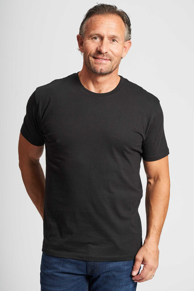 Basic T-shirt 'Fr. Havn' - Black