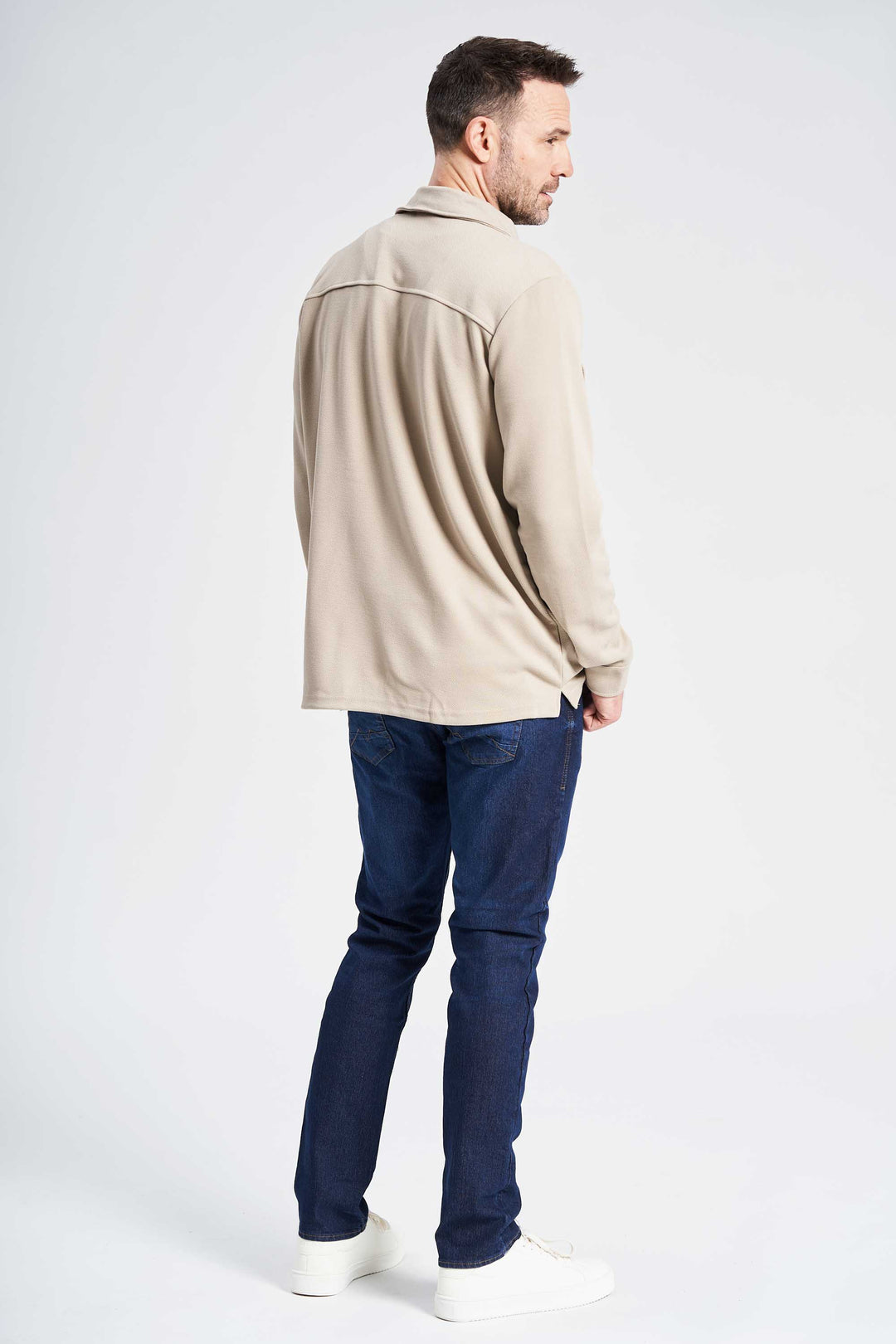 Overshirt 'INNello' - Simply Taupe