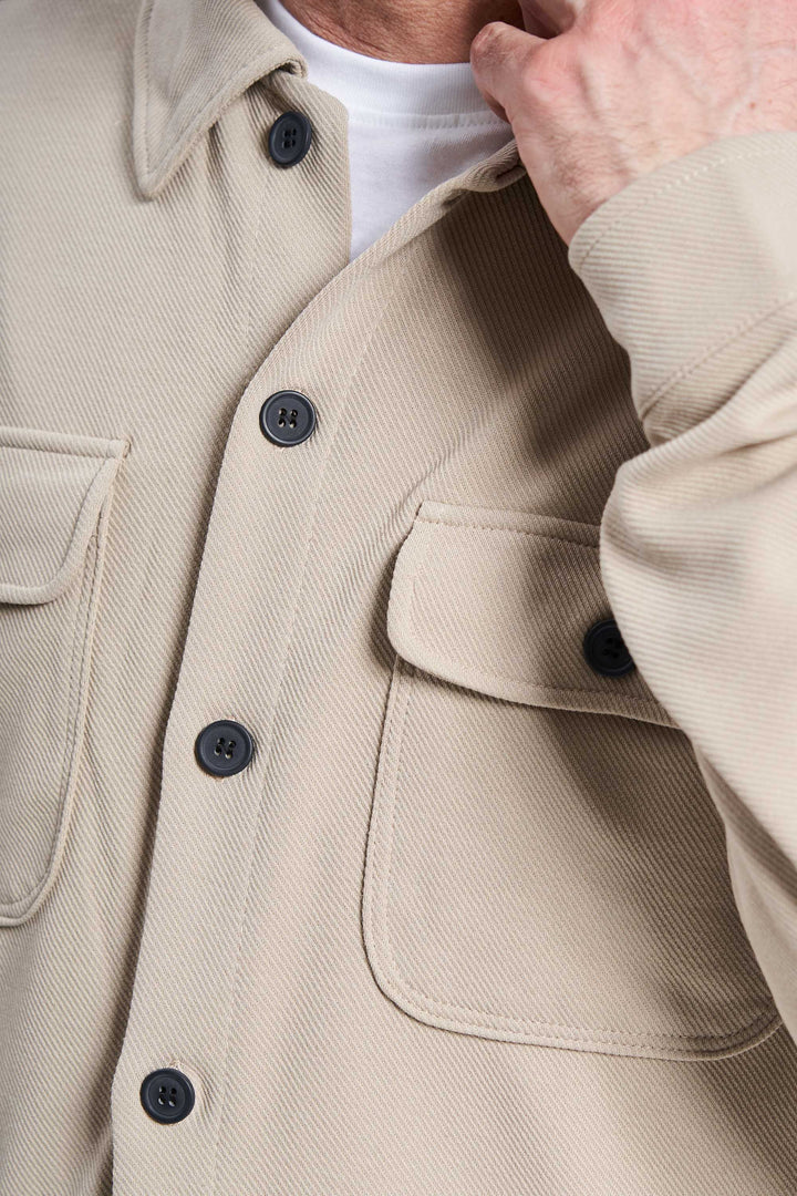 Overshirt 'INNello' - Simply Taupe