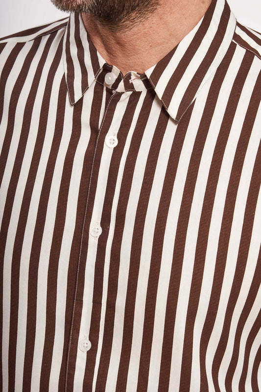 K/æ Skjorte 'Broager' - Chestnut