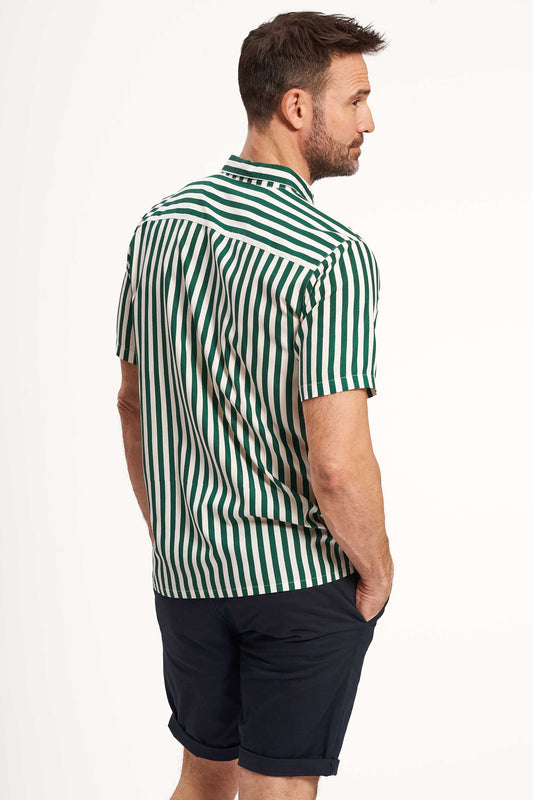 K/æ Skjorte 'Broager' - Evergreen