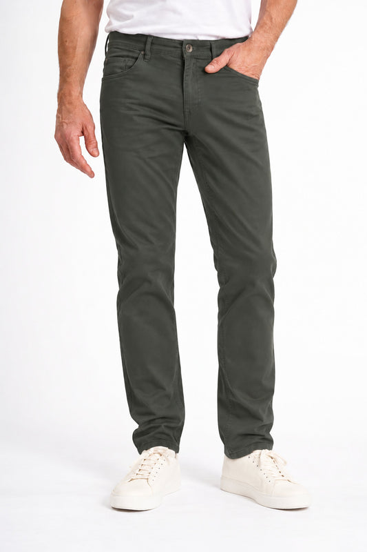 Twill Buks 'Aslan' - Dark Green
