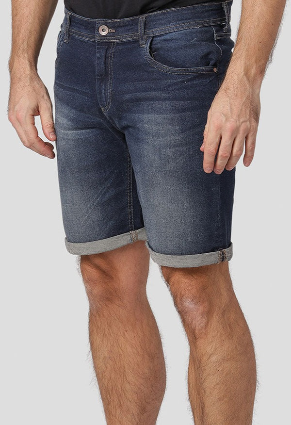 Denim Shorts 'Indie' - Dark Blue Wash