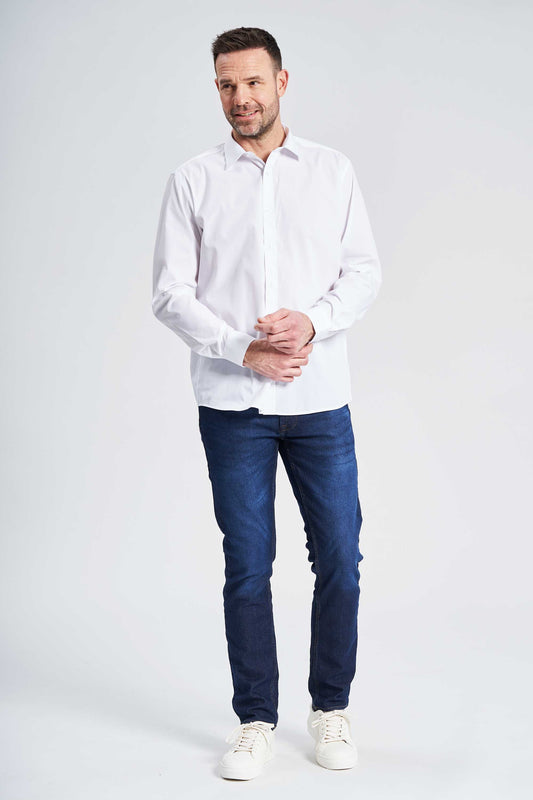 Skjorte 'Varde' - Optical White