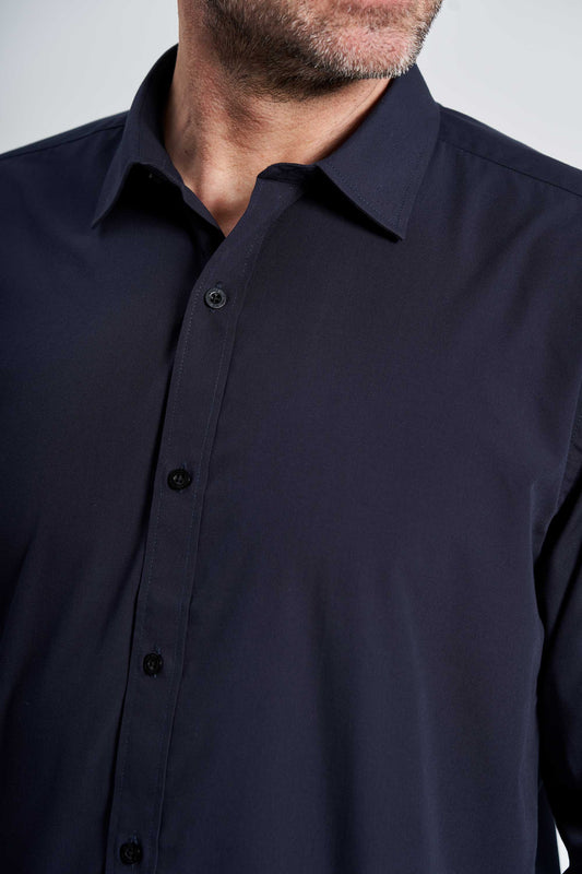 Skjorte 'Varde' - Dark Navy