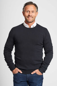 Basic Strik 'Nyrup' - Dk. Navy
