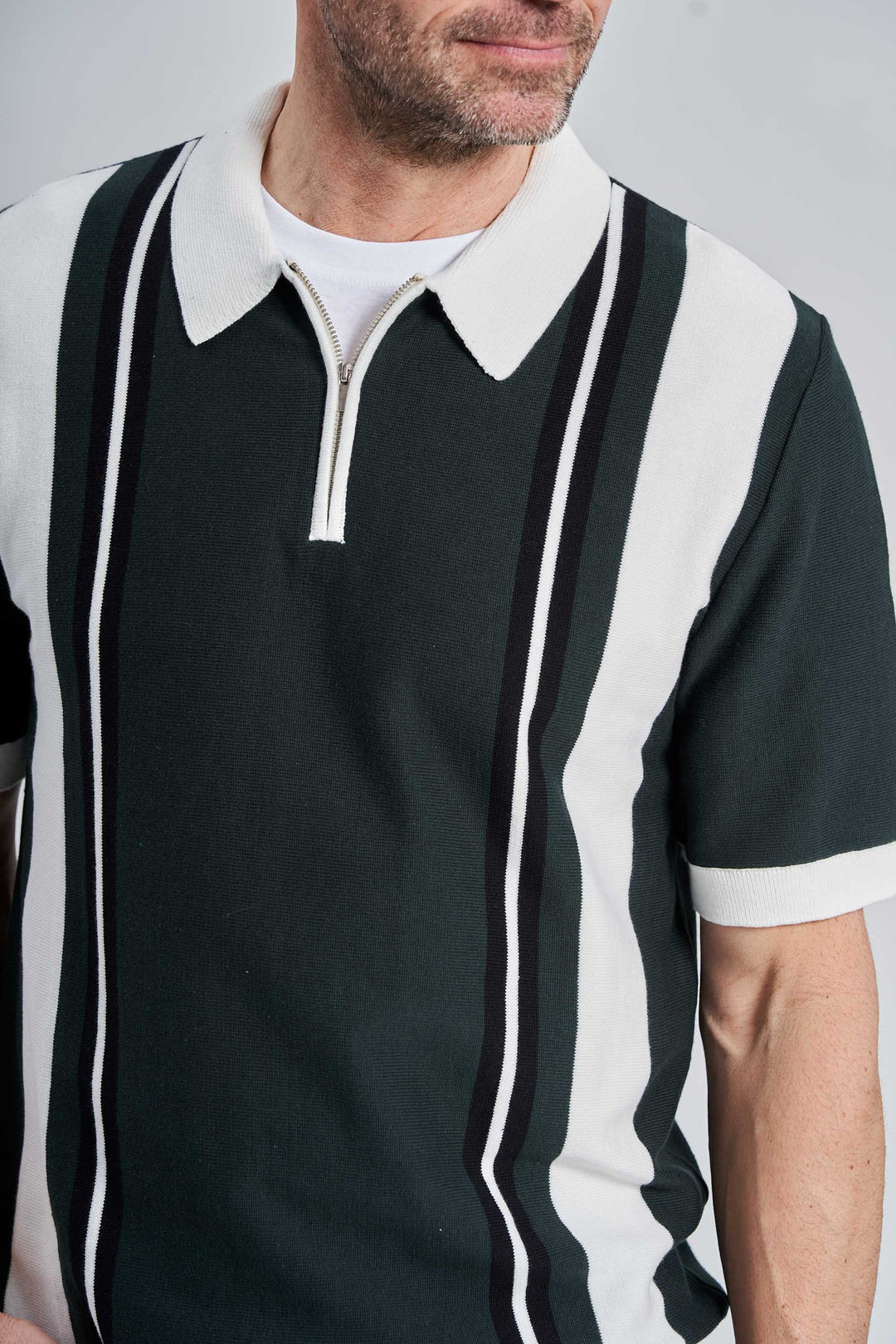 Strik Polo 'Agedrup' - Darkest Spruce