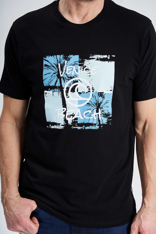 Logo T-Shirt 'Mern' - Black Four