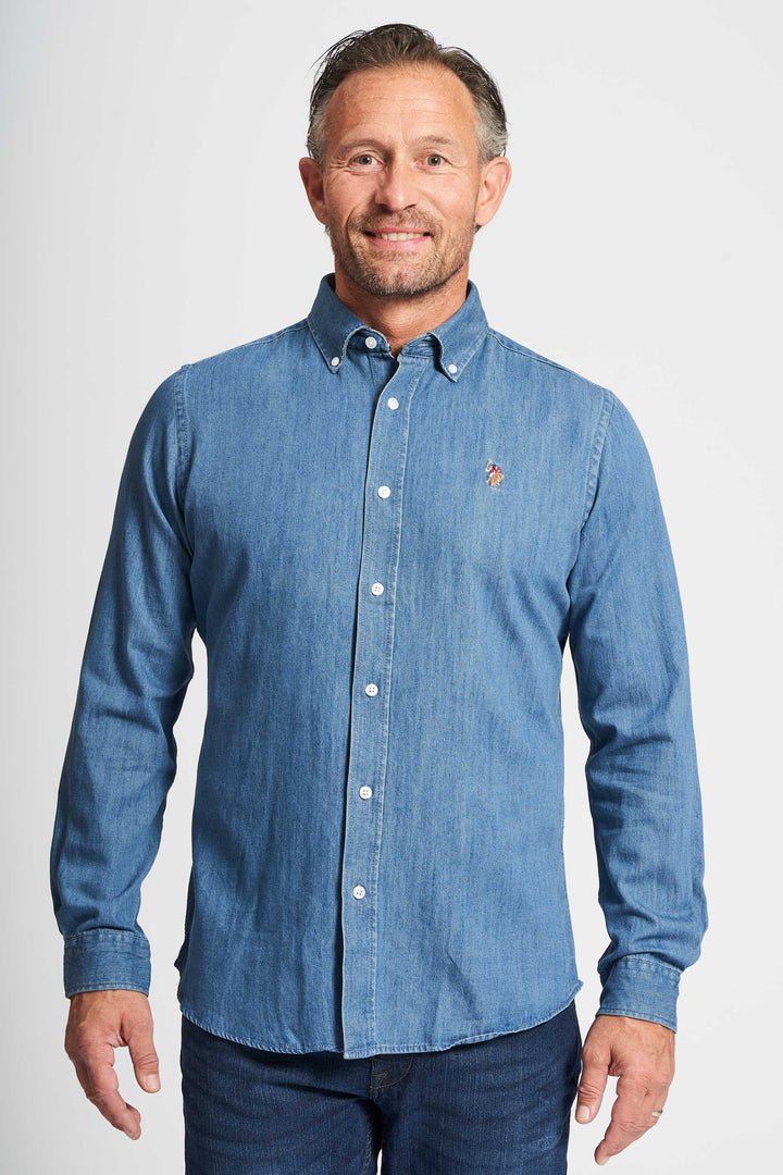 Denim Shirt 'Craig' - Denim