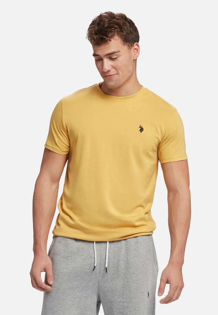 Logo T-shirt 'Arjun' - Rattan