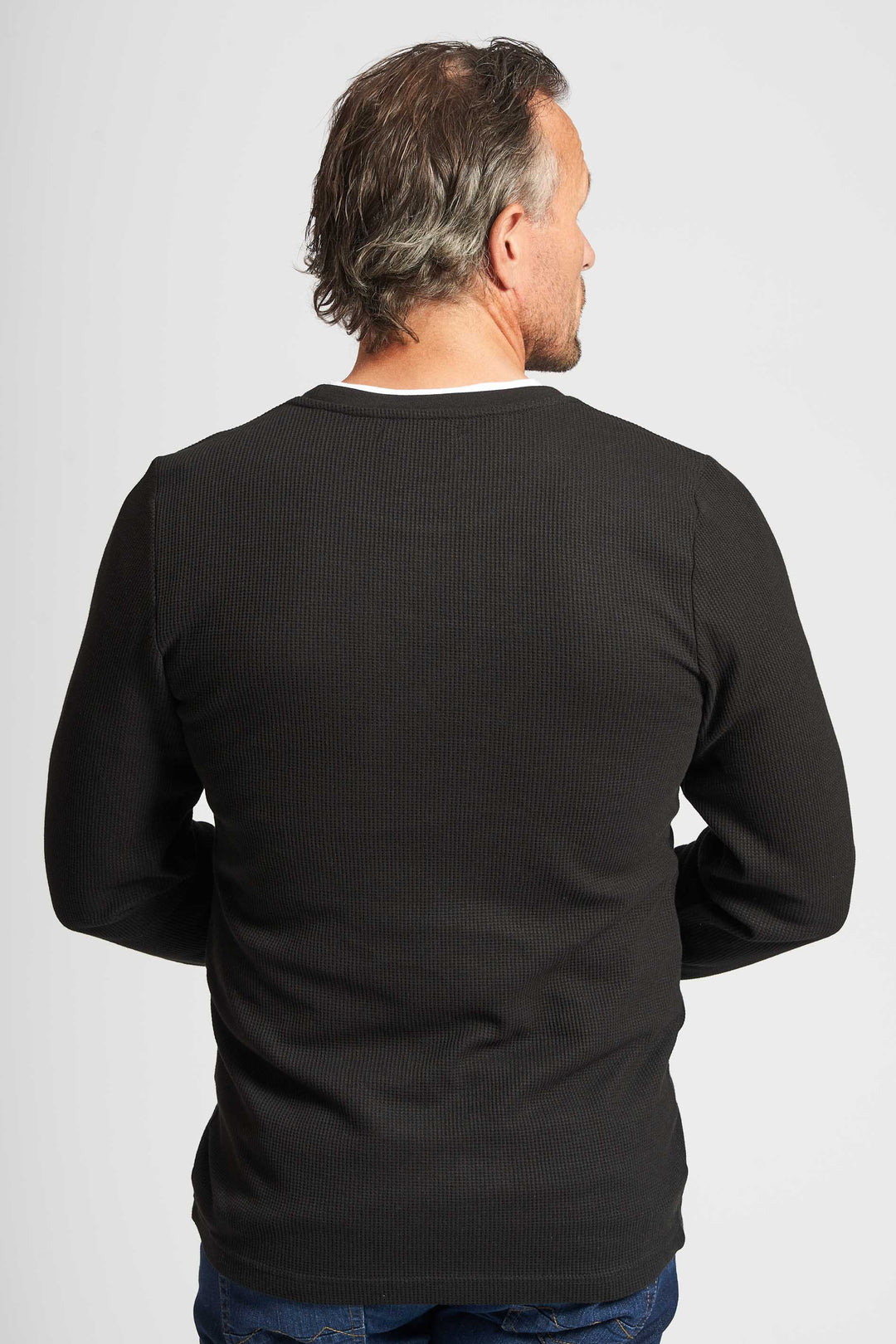 Vaffel Sweatshirt 'Allan' - Black