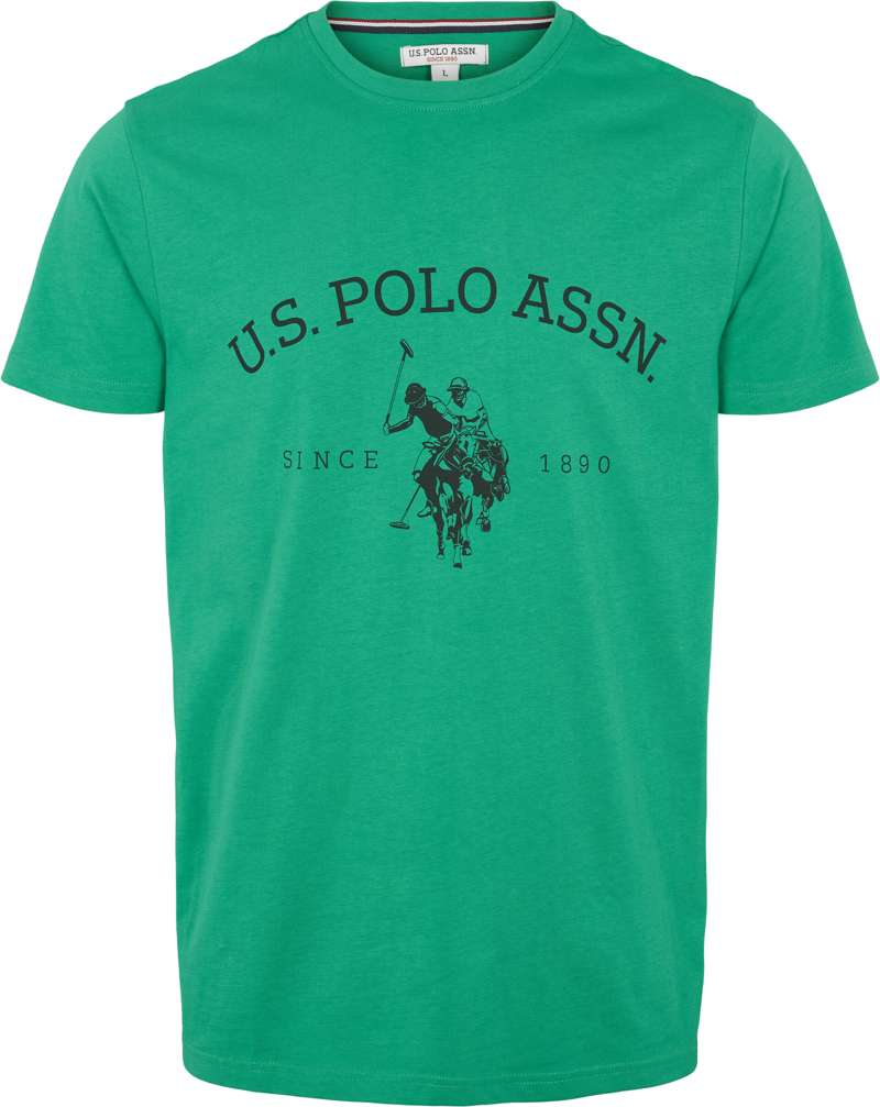 Logo T-shirt 'Archibald' - Golf Green