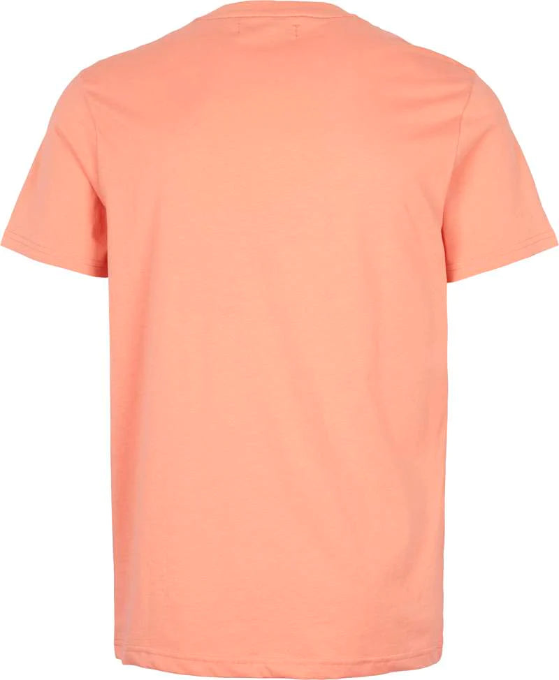 Logo T-shirt 'Arjun' - Peach Pink